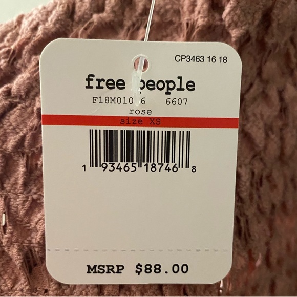 🫶🏼NWT Free People One Adella Slip dress in Rose🫶🏼 - Picture 12 of 12